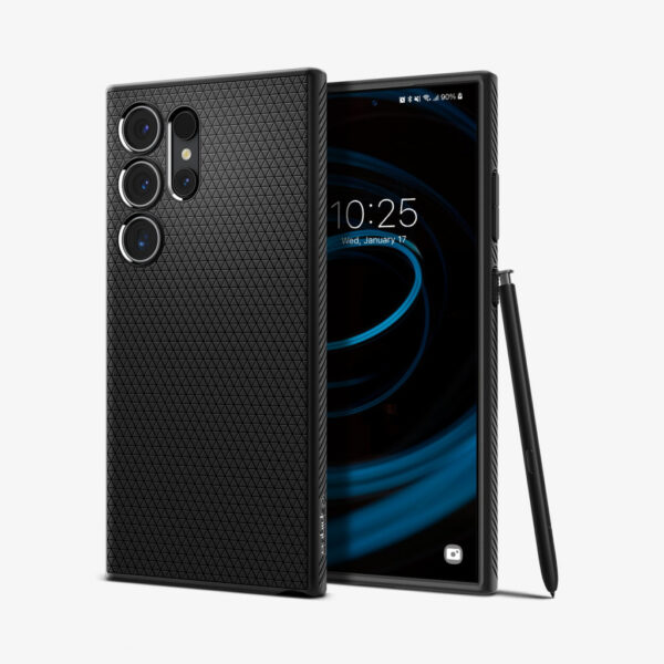 Spigen Liquid Air mobiele telefoon behuizingen 17,3 cm (6.8") Hoes Zwart - Afbeelding 2