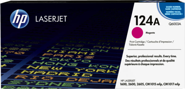 HP 124A originele magenta LaserJet tonercartridge