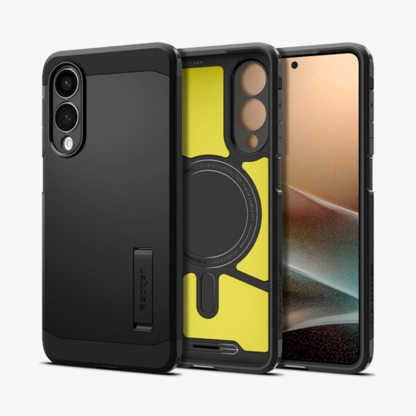 Spigen Tough Armor AI (MagFit) mobiele telefoon behuizingen 17 cm (6.7") Hoes Zwart - Afbeelding 2