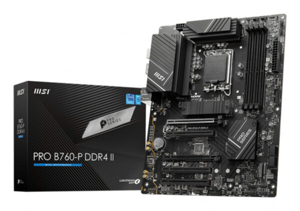MSI PRO B760-P DDR4 II moederbord Intel B760 LGA 1700 ATX