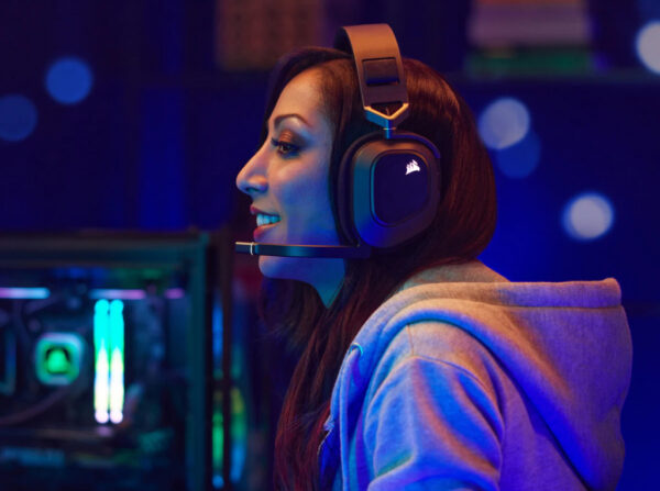 Corsair HS80 RGB Headset Draadloos Hoofdband Gamen Zwart - Afbeelding 7