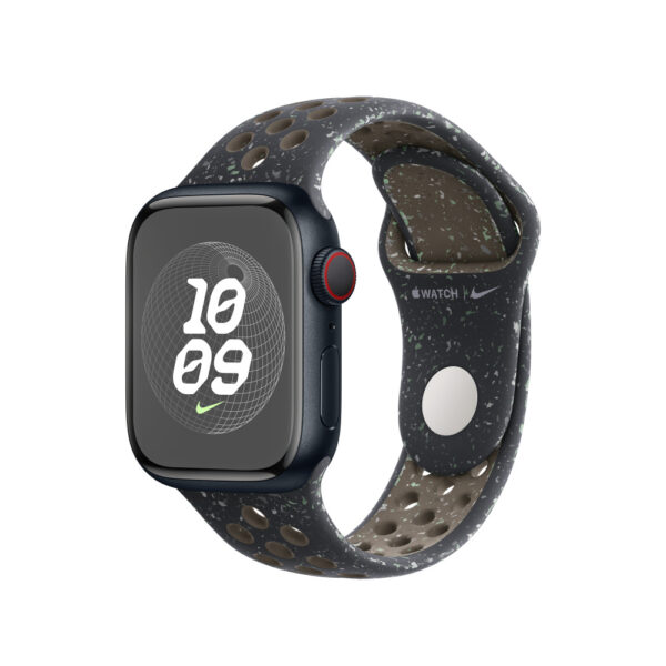 Apple MUUP3ZM/A slimme draagbare accessoire Band Zwart Aluminium, Fluorelastomeer - Afbeelding 2