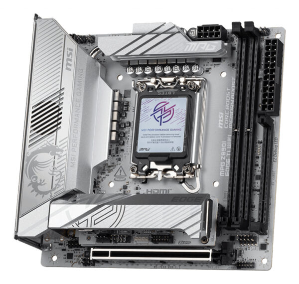 MSI MPG Z890I EDGE TI WIFI moederbord Intel Z890 LGA 1851 (Socket V1) mini ITX - Afbeelding 3
