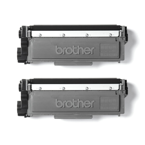 Brother TN-2320TWIN tonercartridge 1 stuk(s) Origineel Zwart - Afbeelding 4