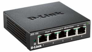 D-Link DES-105 Unmanaged L2 Zwart