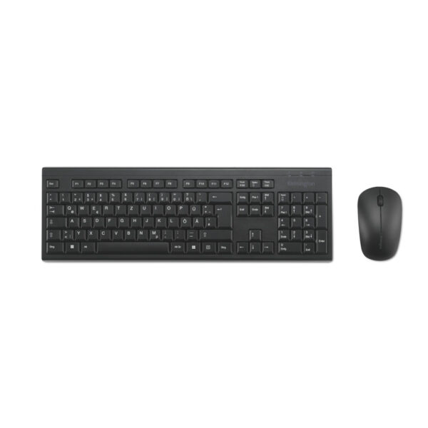Kensington KM150 EQ toetsenbord Inclusief muis Kantoor RF Draadloos QWERTZ Duits Zwart - Afbeelding 2