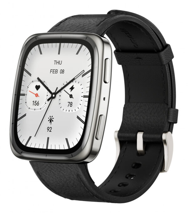 Amazfit Active 2 4,45 cm (1.75") AMOLED Digitaal 390 x 450 Pixels Touchscreen Roestvrijstaal