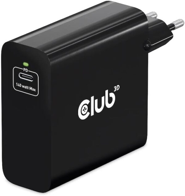 CLUB3D CAC-1914EU oplader voor mobiele apparatuur Universeel Zwart AC Snel opladen Binnen