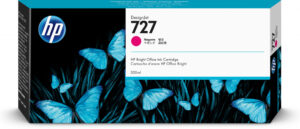 HP 727 magenta DesignJet inktcartridge, 300 ml
