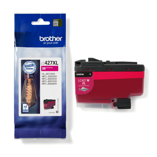 Brother LC427XLM inktcartridge 1 stuk(s) Origineel Magenta - Afbeelding 3