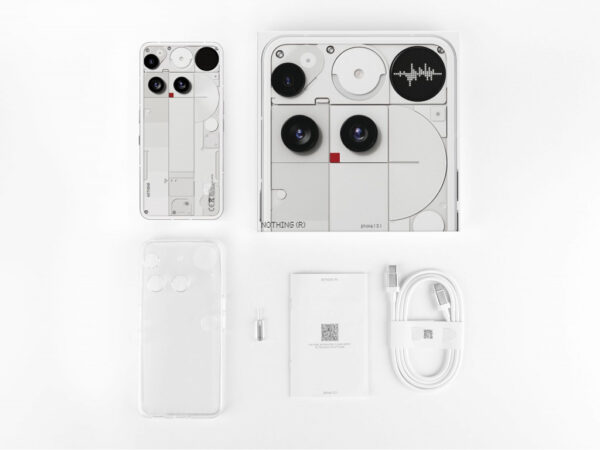 Nothing Phone (3) 16,9 cm (6.67") Dual SIM Android 15 5G 12 GB 256 GB 5150 mAh Wit - Afbeelding 2