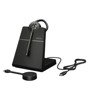 Jabra Engage 55 SE Headset Draadloos oorhaak Car/Home office Zwart