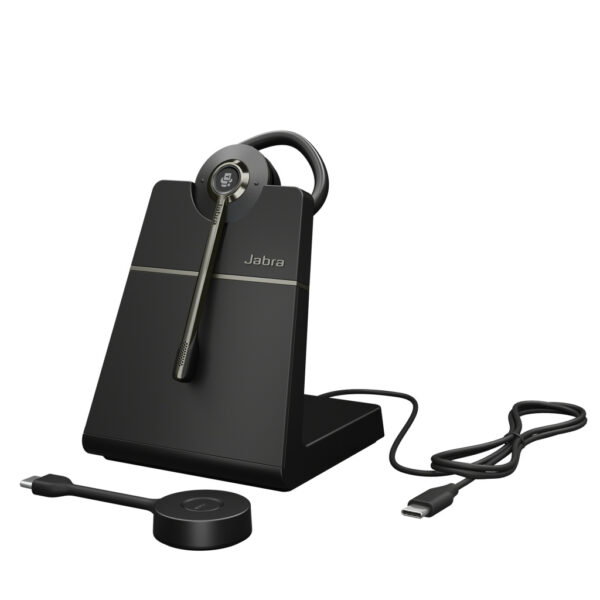 Jabra Engage 55 SE Headset Draadloos oorhaak Car/Home office Zwart