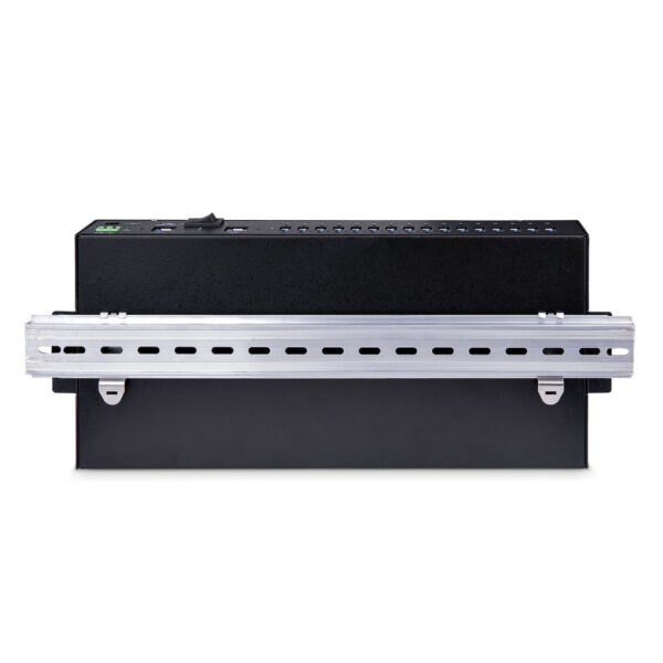 StarTech.com 16-Port Industrial USB 3.0 Hub, 5Gbps, Staal, DIN/Wand/Rack Monteerbaar, ESD Beveiliging, Terminal Block Voeding, - Afbeelding 7