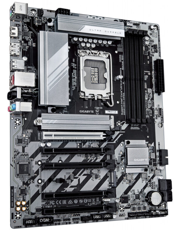 GIGABYTE B860 DS3H WIFI6E moederbord Intel B860 LGA 1851 (Socket V1) ATX - Afbeelding 3