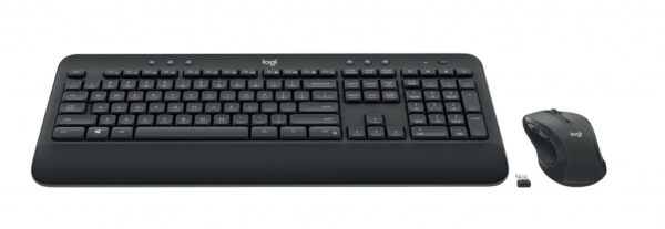 Logitech MK545 ADVANCED Wireless Keyboard and Mouse Combo toetsenbord Inclusief muis Universeel USB QWERTZ Duits Zwart - Afbeelding 2