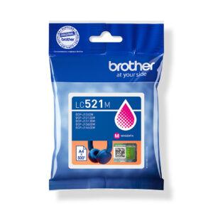 Brother LC521M inktcartridge 1 stuk(s) Origineel Magenta