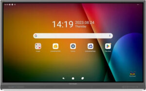 Viewsonic IFP7552-2F interactief whiteboard 190,5 cm (75") 3840 x 2160 Pixels Touchscreen Zwart HDMI