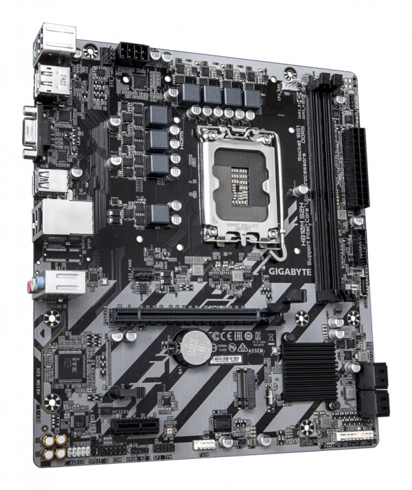 GIGABYTE H810M S2H moederbord Intel H810 LGA 1851 (Socket V1) micro ATX - Afbeelding 4