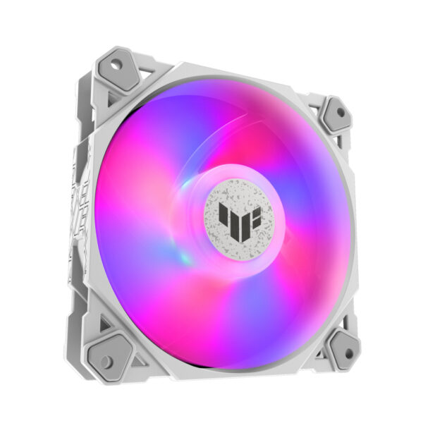 ASUS TUF GAMING TF120 ARGB WHITE EDITION 3IN1 Computer behuizing Luchtkoeler 12 cm Wit 3 stuk(s) - Afbeelding 7