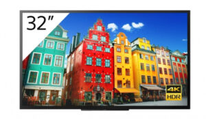 Sony FW-32BZ30J1 beeldkrant Digitale signage flatscreen 81,3 cm (32") LCD Wifi 300 cd/m² 4K Ultra HD Zwart Type processor