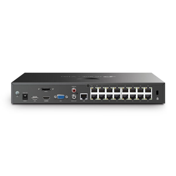 TP-Link VIGI NVR2016H-16P Netwerk Video Recorder (NVR) Zwart - Afbeelding 3