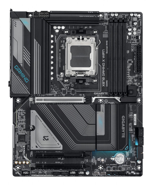 GIGABYTE X870 GAMING X WIFI7 moederbord AMD X870 Socket AM5 ATX - Afbeelding 3