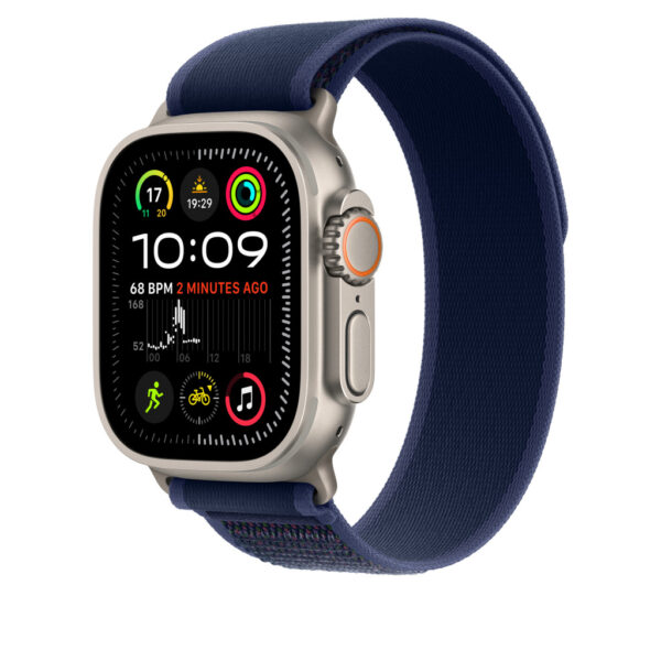 Apple MXTT3ZM/A slimme draagbare accessoire Band Blauw Nylon, Polyester, Spandex, Titanium - Afbeelding 2