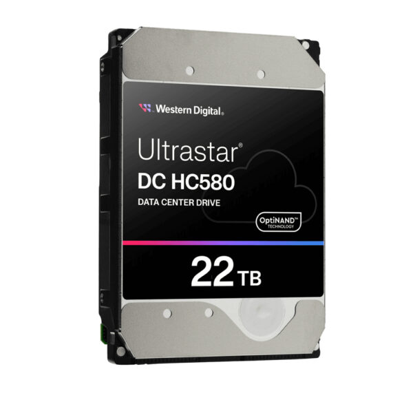 Western Digital Ultrastar DC HC580 interne harde schijf 22 TB 7200 RPM 512 MB 3.5" SAS - Afbeelding 3