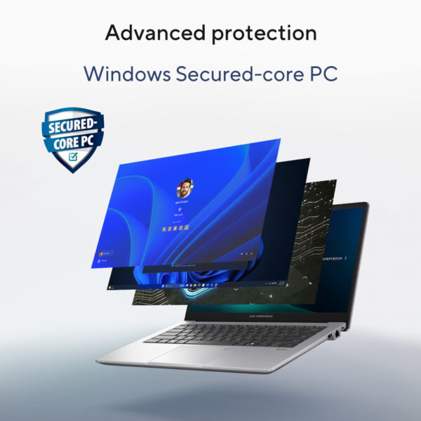 ASUS ExpertBook P1 P1403CVA-S61109X Intel® Core™ i7 i7-13620H Laptop 35,6 cm (14") Full HD 16 GB DDR5-SDRAM 512 GB S - Afbeelding 23