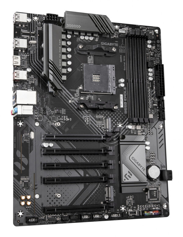 GIGABYTE B550 EAGLE moederbord AMD B550 Socket AM4 ATX - Afbeelding 4