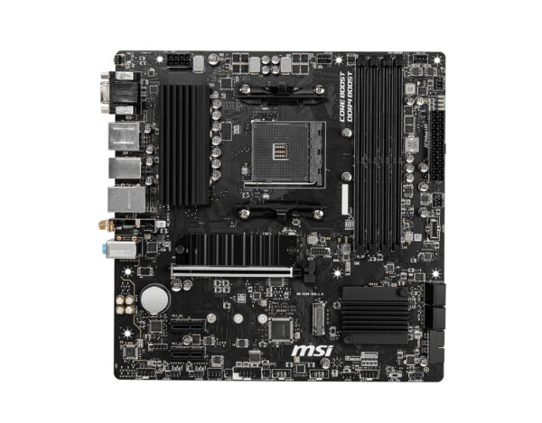 MSI B550M PRO-VDH WIFI moederbord AMD B550 Socket AM4 micro ATX - Afbeelding 2