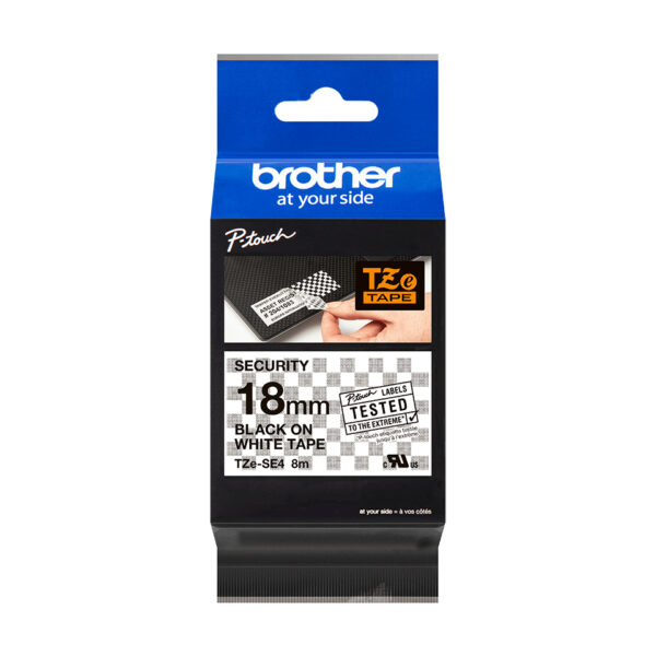 Brother TZE-SE4 labelprinter-tape TZ - Afbeelding 2