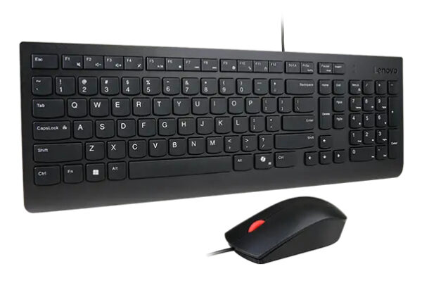 Lenovo 4X31R64403 toetsenbord Inclusief muis Thuis/Werk USB Belgisch, Frans Zwart - Afbeelding 3