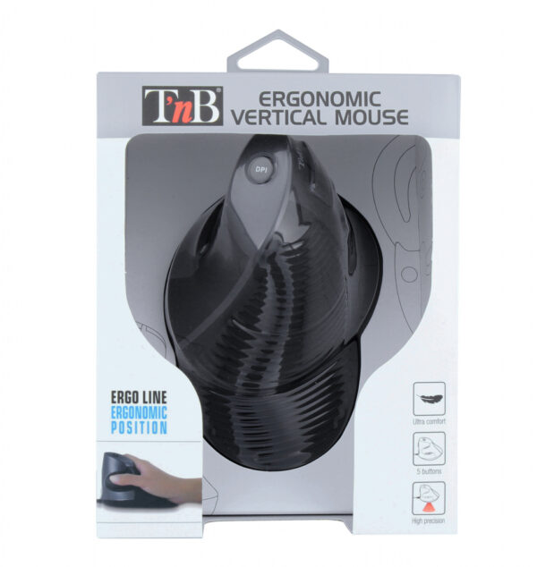 T'nB MUERGOV muis Kantoor USB Type-A Optisch 1600 DPI - Afbeelding 2