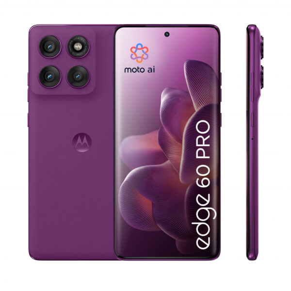 Motorola edge 60 pro 16,9 cm (6.67") Dual SIM Android 15 5G USB Type-C 12 GB 512 GB 6000 mAh Paars - Afbeelding 3