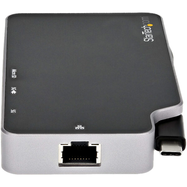 StarTech.com USB C Multiport Adapter, USB-C naar 4K HDMI of VGA Video met 100W Power Delivery Passthrough, 2 Port 10Gbps USB Hub - Afbeelding 4