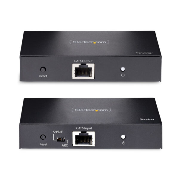 StarTech.com 4K HDMI Extender Over CAT5/CAT6 Kabel, 4K 60Hz HDR Video Extender Tot 70m, HDMI Verlenger Over UTP/Ethernet Kabel, - Afbeelding 3