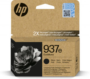 HP 937e EvoMore originele zwarte inktcartridge