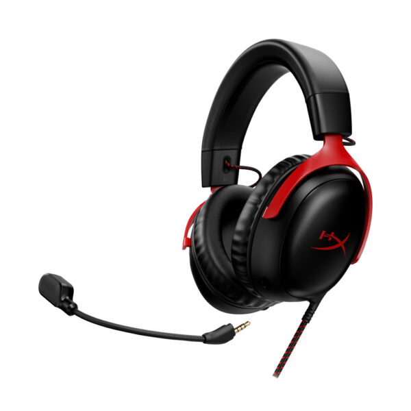 HyperX Cloud III - Gamingheadset (zwart/rood) - Afbeelding 8