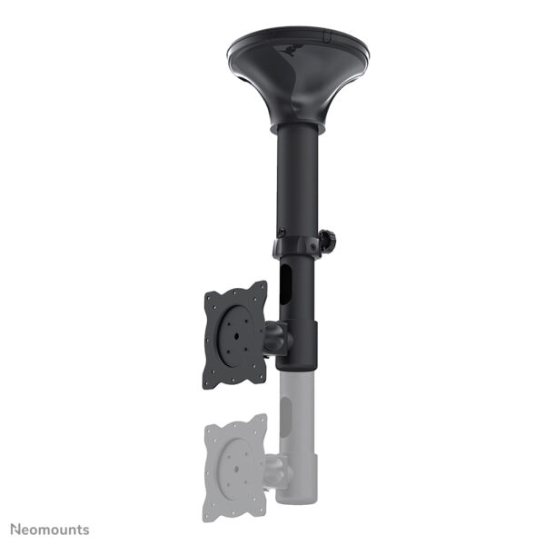 Neomounts FPMA-C025BLACK Monitor/TV-beugel plafond 10-30" - h 37-47 cm - kantelbaar - Afbeelding 4