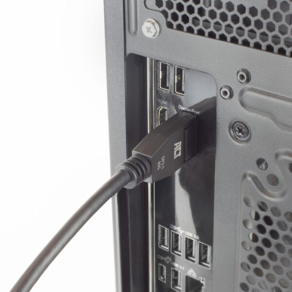 ACT AK4083 DisplayPort kabel 3 m Zwart - Afbeelding 4