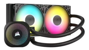Corsair Nautilus 240 RS ARGB Liquid Processor Alles-in-één vloeistofkoeler Zwart 1 stuk(s)