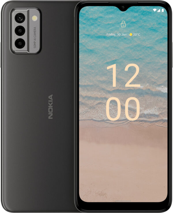 Nokia G22 16,6 cm (6.52") Dual SIM Android 12 4G USB Type-C 4 GB 64 GB 5050 mAh Grijs - Afbeelding 2