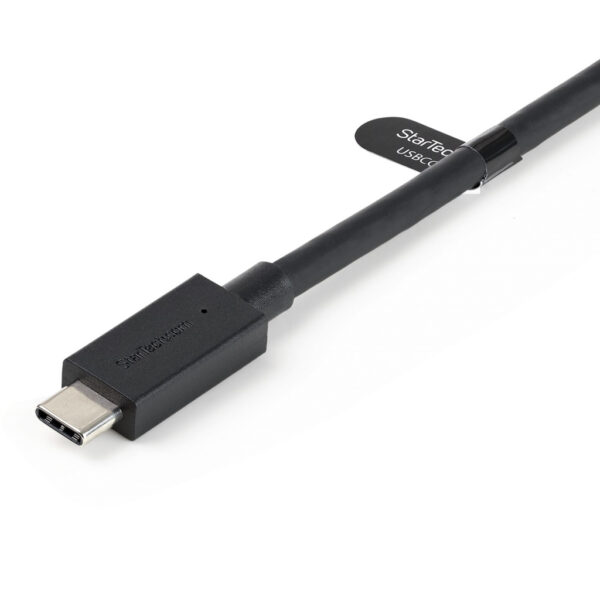 StarTech.com 1m USB-C Kabel met USB-A Adapter Dongle, USB 10Gbps/5Gbps, 100W (5A) PD, 8K 60Hz / 4K 144Hz DP Alt Mode - Thunderbo - Afbeelding 4