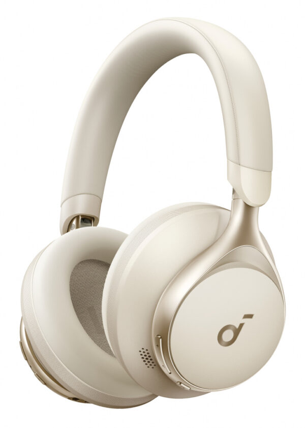 Soundcore Space One Headset Bedraad en draadloos Hoofdband Oproepen/muziek Bluetooth Crème - Afbeelding 8