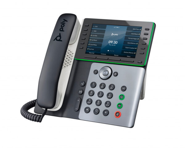 Poly Edge E550 IP-telefoon met PoE-ondersteuning - Afbeelding 4