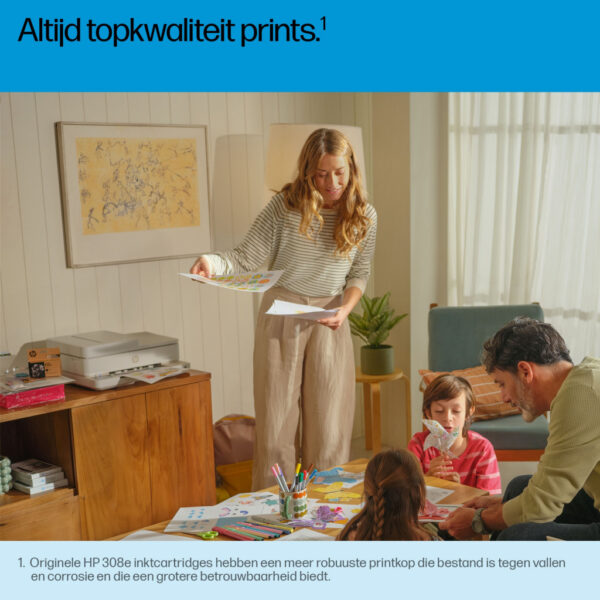 HP 308e EvoMore originele zwarte inktcartridge - Afbeelding 6