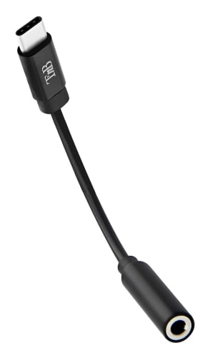 T'nB ADATCJACK2 audio kabel 0,1 m 3.5mm USB Type-C Zwart