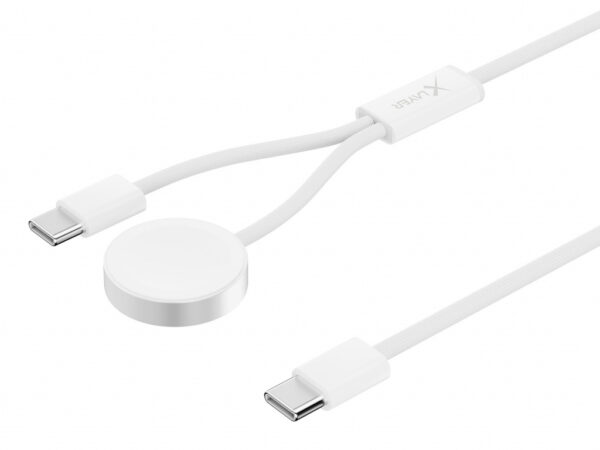XLayer 220380 USB-kabel USB 2.0 1,5 m USB C Wit - Afbeelding 2